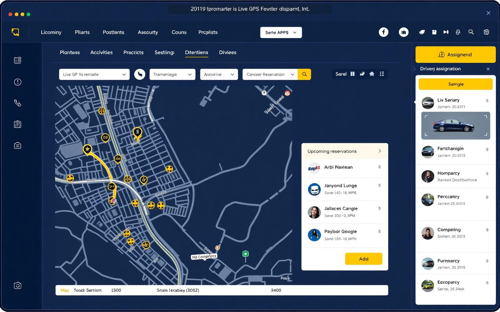 Live Web Dispatch Console